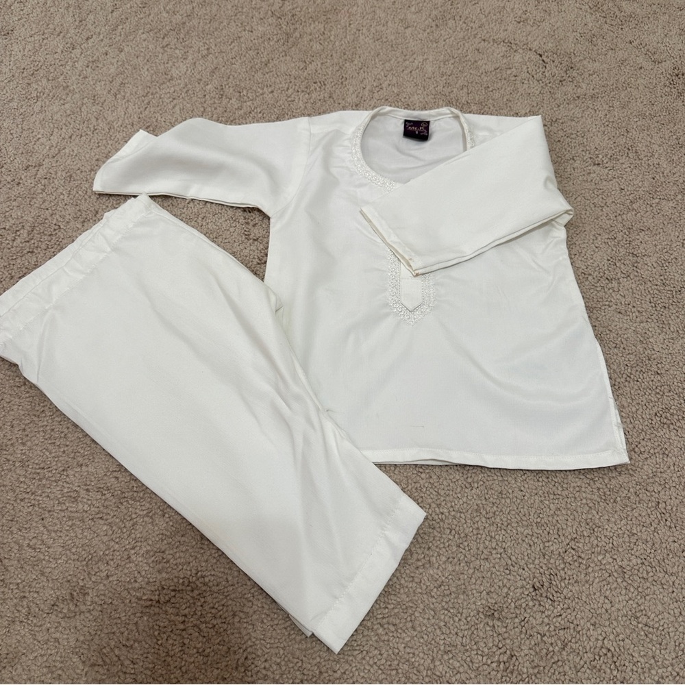 Pakistani traditional baby shalwar kameez